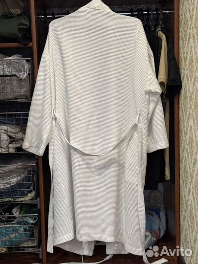 Халат банный вафельный