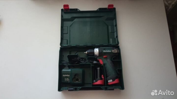 Шуруповерт Аккумуляторный Metabo PowerMaxx BS 12