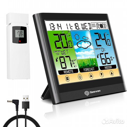 Новая USA Geevon Wireless Weather Station