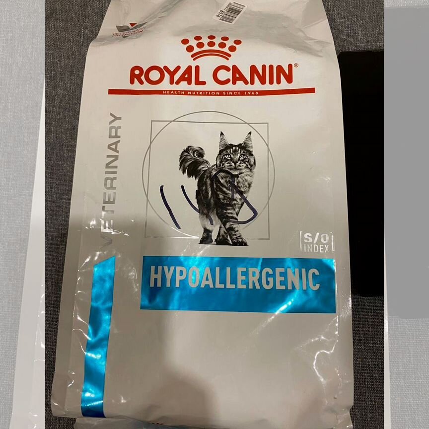 Royal canin hypoallergenic для кошек 2 кг