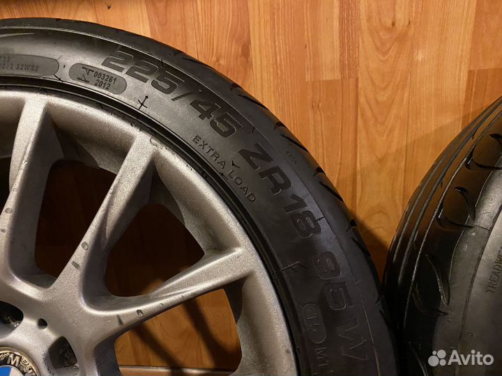 Колеса R18 Bmw 225/45 и 245/40 разноширокие