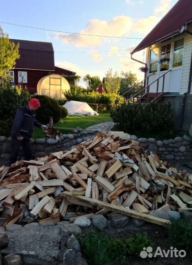 Дрова сухие в укладку