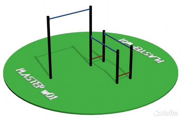 Воркаут тренажер турник брусья