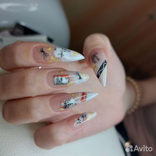 Педикюр с покрытием гель-лаком