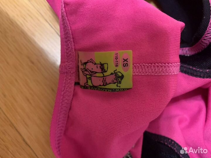 Купальник Mad Wave и полотенце-пончо, шапка, очки