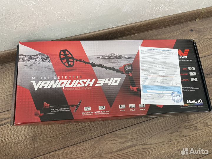 Металлоискатель минелаб ванквиш 340