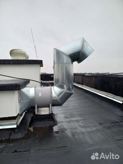 Монтаж систем вентиляции и так же газовые вытяжки