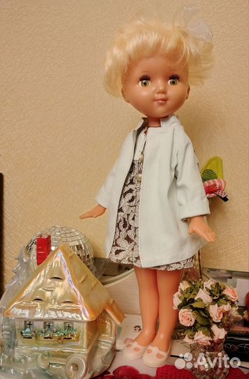 Кукла Мальвина и Буратино СССР