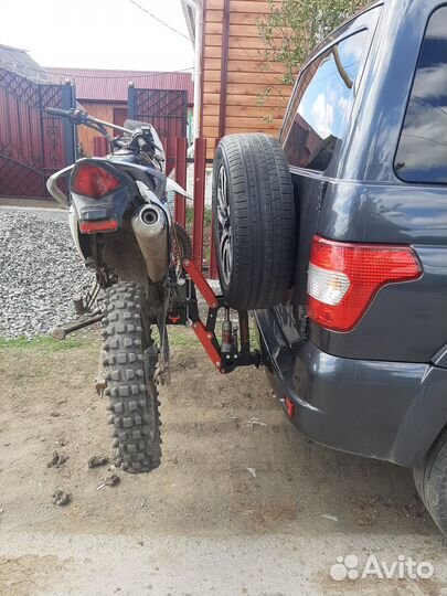 Мотохвост, багажник для перевозки мото, прицеп