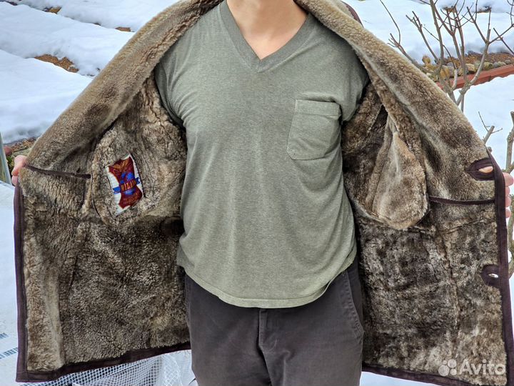 Дубленка натуральная мужская. Италия