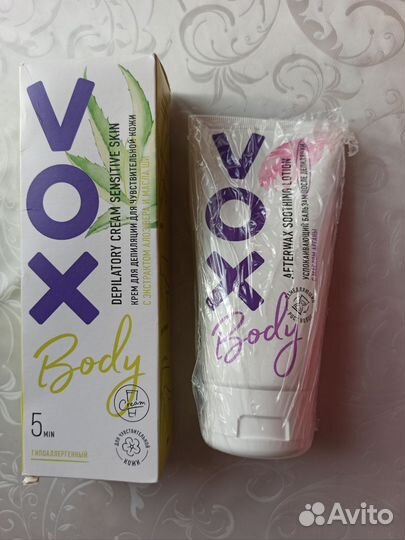 Новая косметика депиляции Veet Vox Velvet