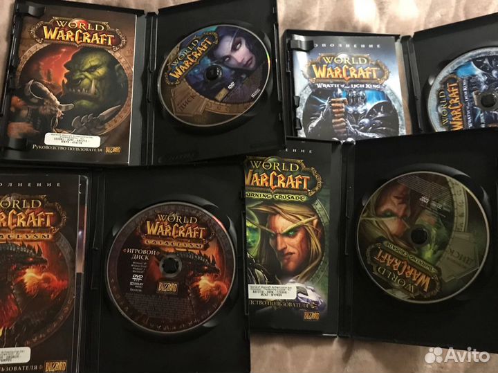 World of warcraft dvd box