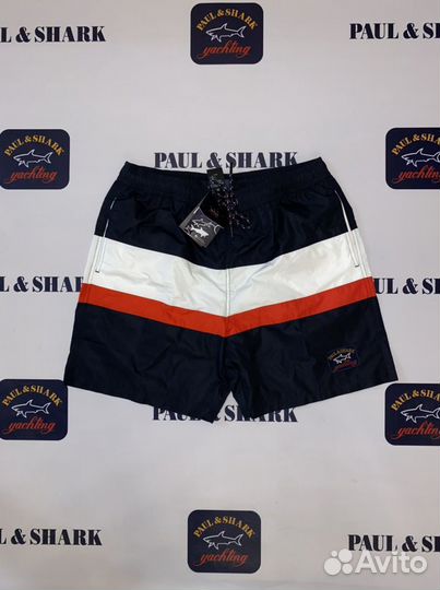 Paul&Shark Big Patch Плават Шорты Ориг Нов L-4XL