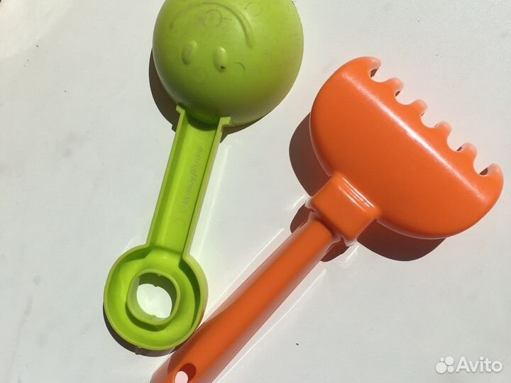 Игрушки для песочницы пакетом 6 штук