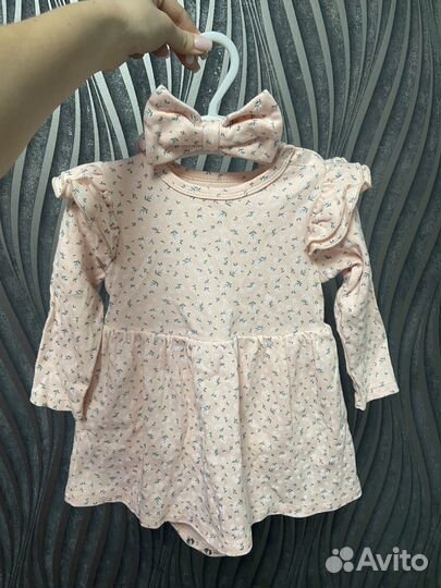 Детская одежда для девочек 80 86 пакетом