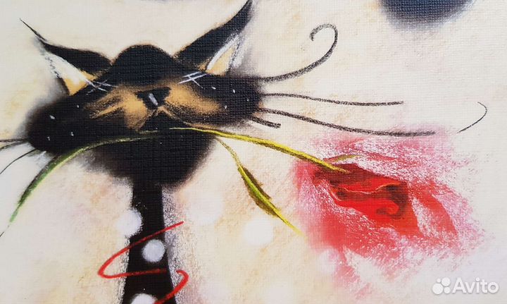 Картина. Коты. Кошки. Marilyn Robertson. Печать