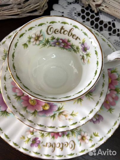 Чайное трио и чайная пара Royal Albert