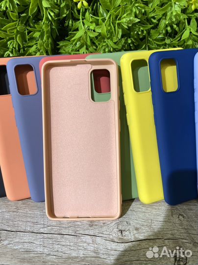 Чехол силиконовый Samsung A41