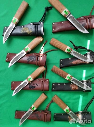 Якутские ножи охотничьи 110х18мшд в бритву