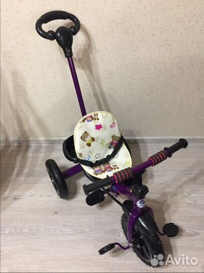 Трехколесный велосипед не эксплуатировался