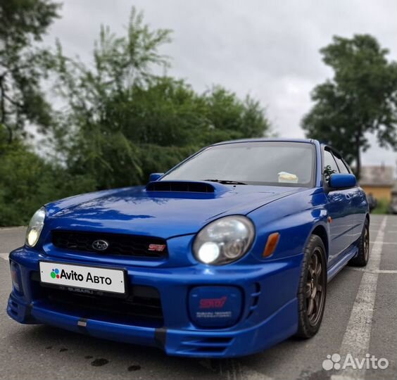 Subaru Impreza WRX STI 2.0 МТ, 2002, 140 000 км