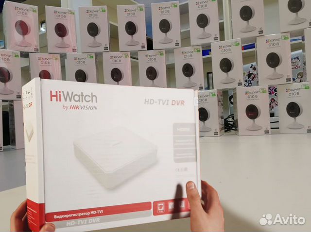 Гибридные Регистраторы 4 кан. DS-H204QA(B) HiWatch