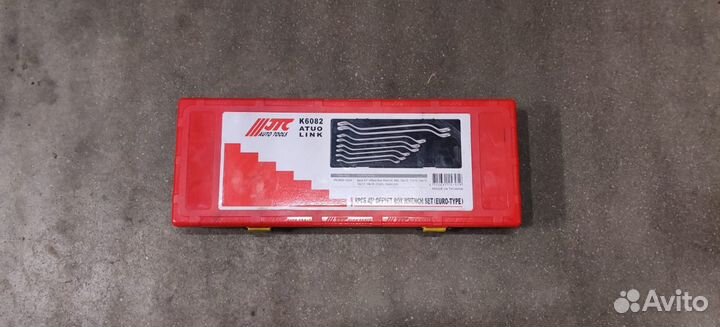 Набор накидных ключей JTC K6082