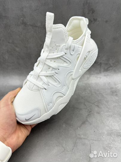 Кроссовки Nike air huarache мужские белые