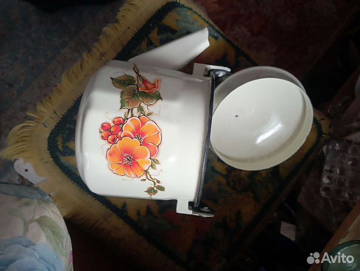 Набор эмалированной посуды СССР