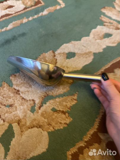 Совок ложка из нержавеющей стали