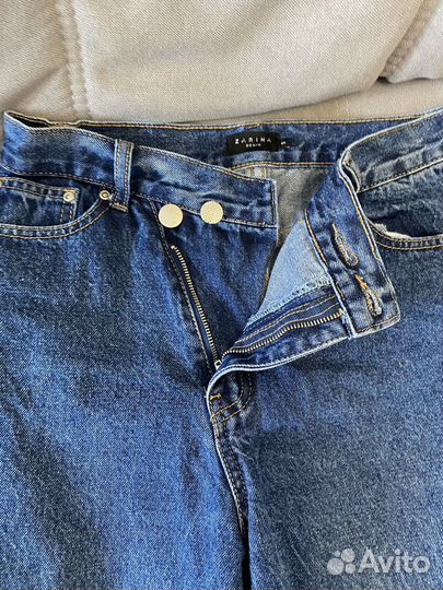 Джинсы zarina 44 прямые