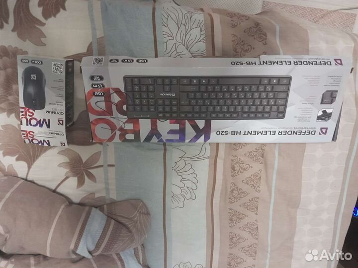 Клавиатура + мышь новое