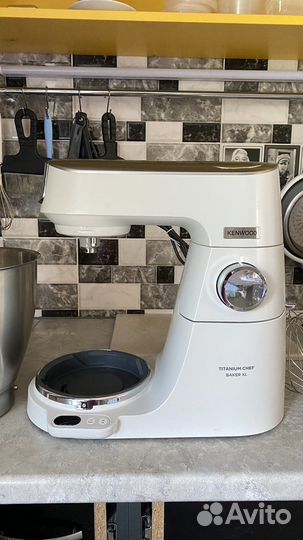 Кухонная машина kenwood titaninium chef baker XL