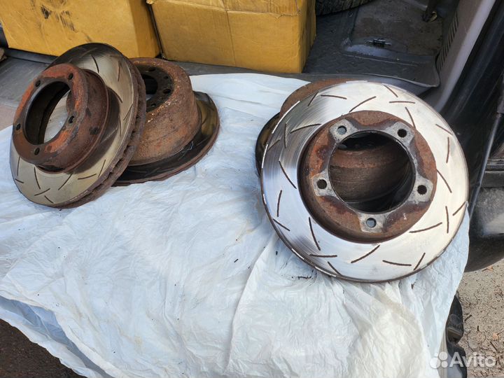 Тормоза Lx470 Lc100 суппорта диски