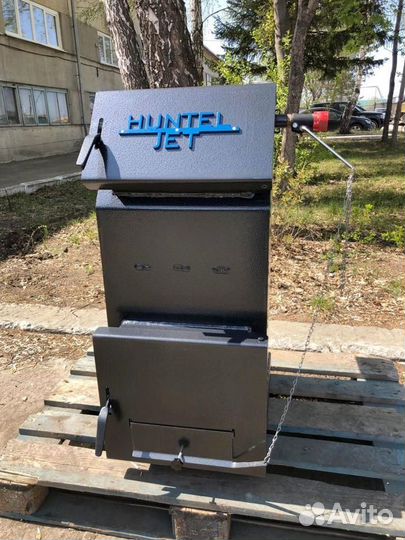 Твердотопливный котел с увеличенной топкой