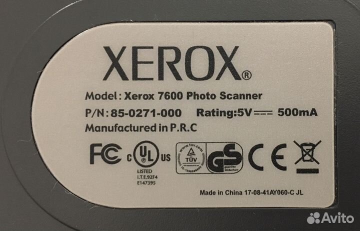 Сканер xerox 7600
