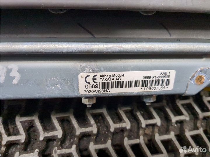 Подушка безопасности коленная Mitsubishi L200, 201