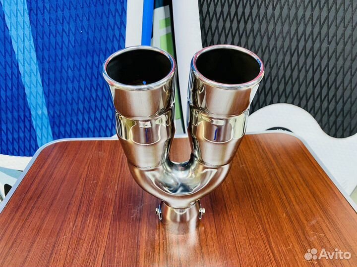 Насадка на глушитель нержавеющая сталь D65