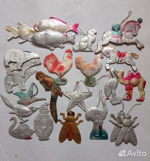 Елочные игрушки СССР