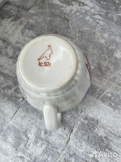 Сливочник молочник Дулево агашки