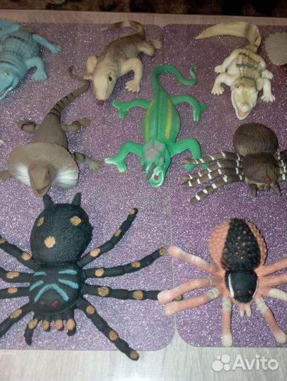 Рептилии, игрушки