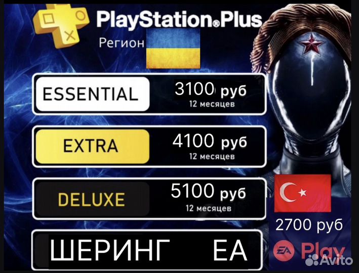 Подписка ps Plus