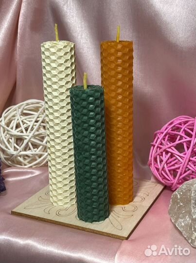 Свечи из вощины