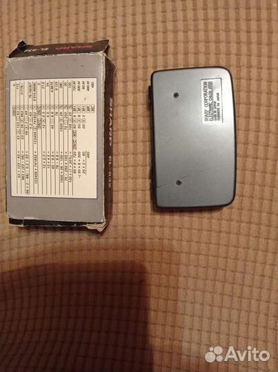 Микрокалькулятор Sharp El-832