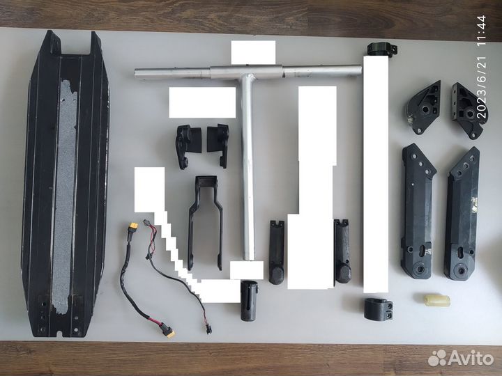 Электросамокат kugoo S3 по запчастям