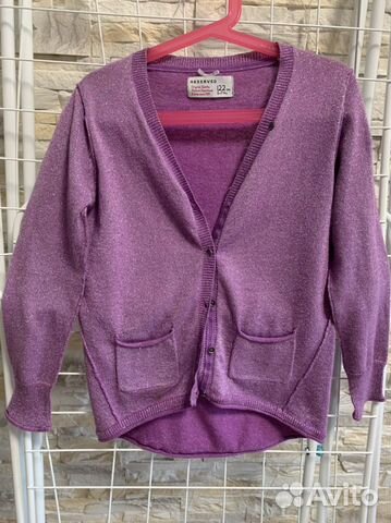 Кардиган на девочку, 6-8 лет, 122 см