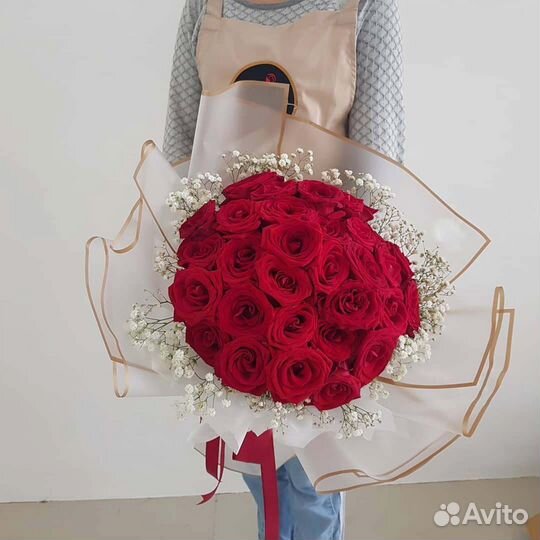 Букеты Красных Роз. Цветы. Доставка/Самовывоз