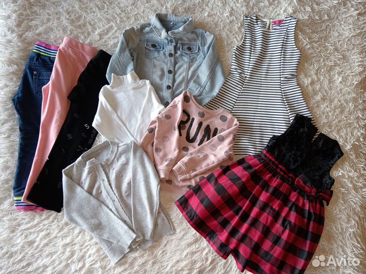 Вещи пакетом на девочку