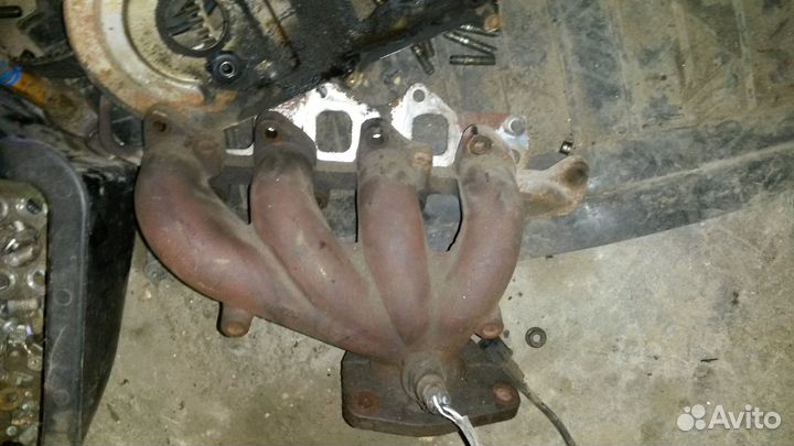 Коллектор выпускной шевроле авео 1.2 8кл