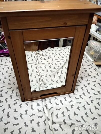 Шкафчик для ванной, IKEA, с зеркалом